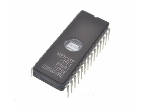 [H30795] M27C512-15 CMOS EPROM - 5V 512K (64Kx8) 150ns (DIP28)