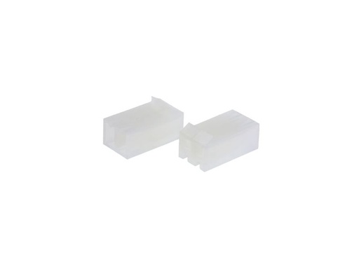 [H57400] Ledning-til-print stik - 1x2pol hun 3,96mm (SPOX)