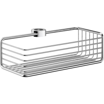 [930230054] Smedbo sideline kurv til brusestang, poleret kurv, 250x100 mm,