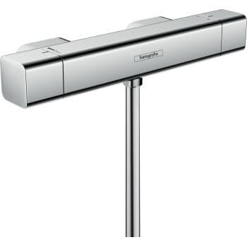 [722373304] Hansgrohe Ecostat E brusetermostat med forskruninger og rosetter