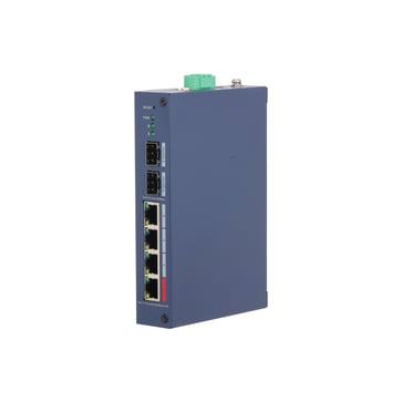 [7885263230] 4-Port PoE Cloud administreret Hardened Gigabit Switch, CHS4206-4GT-90