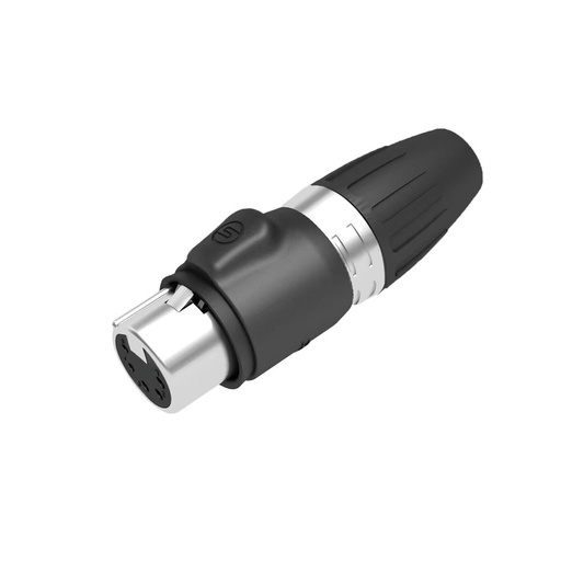[32834-0] DMX XLR Hunstik Output Kabel 3x1-2,5mm2 - Tilslutning af 230V-strøm til lys- eller lydudstyr
