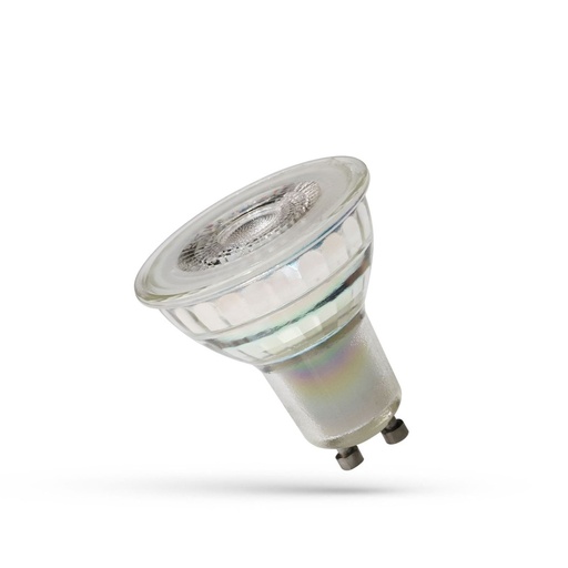[21772-19084] GU10 4,5W Neutral Hvid LED Pære med Linse og RA80 - 230V, 380lm, 45° Spredningsvinkel - Spectrum