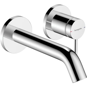 [702476004] hansgrohe Tecturis S håndvaskarmatur EcoSmart+ til 2-huls indbygning i væg med 16,5 cm tud Krom