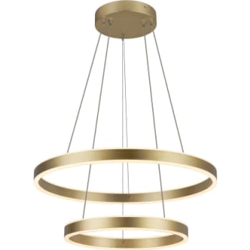 [4241906765] ONE DOUBLE pendel, up/down, 35W 2700/3000K 130°, messing