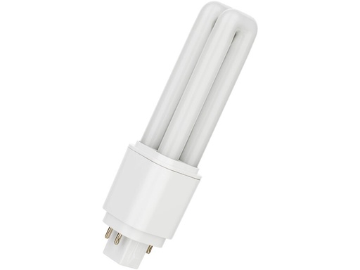 [H64135] LED PL kompaktrør - 6W (18W), GX24q, AC (830)