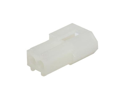[H66604] Ledning-til-ledning stikhus - 1x2pol han/hun, 3,68mm