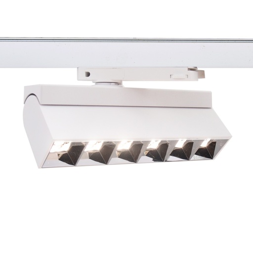 [32829-19774] Justerbar LED lysskinne til 3-faset skinner, 36W, 23,5 cm, hvid, RA92 - LEDlife