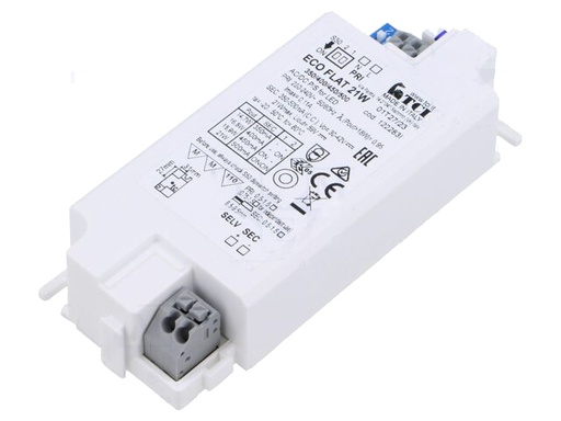 [H65063] Konstantstrøm LED driver - 350-500mA, 30-42V, 21W