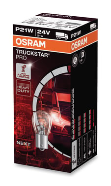 [7850500481] OSRAM Original TRUCKSTAR PRO P21W 7511TSP 460lm BA15s