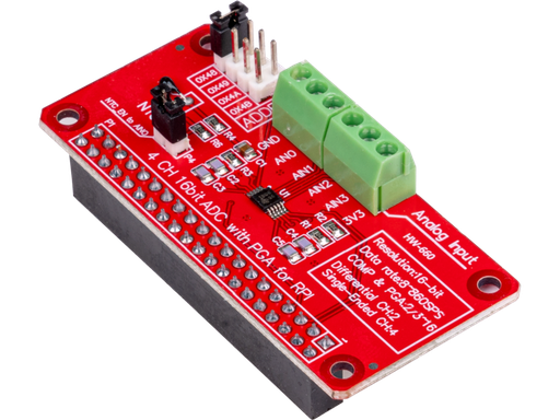 [H63809] ADS1115 4-channel A/D module for Raspberry PI