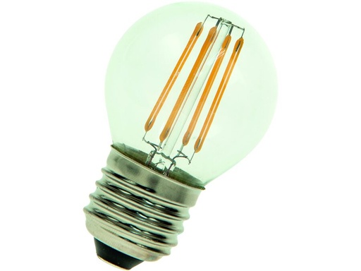 [H64544] G45 Filament LED pære - 240V / 4W, E27, Dæmpbar (2700K)