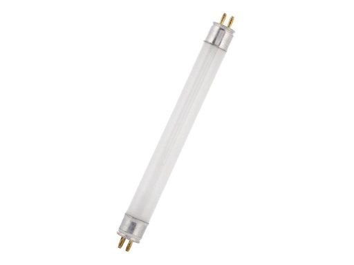 [H52788] T5 UV-A sortlysrør - 6W, G5 sokkel (Ø16x212mm) Opal
