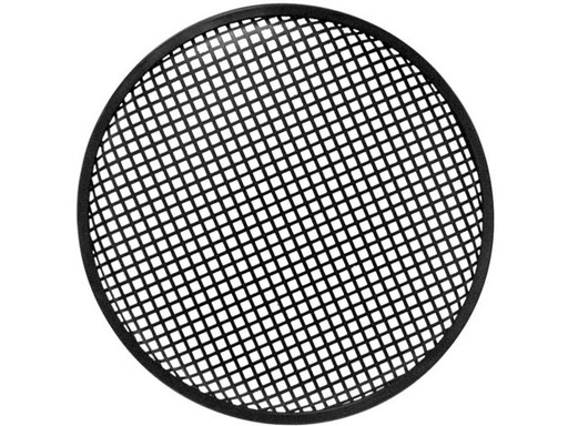 [H60690] Højttalergitter - 15" Sort metal