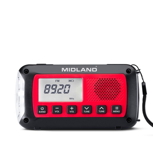 [H66444] ER100 Nødradio - AM/FM, dynamo og powerbank