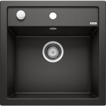 [930215587] BLANCO DALAGO 5 MX køkkenvask 51,5x51 cm SILGRANIT® sort