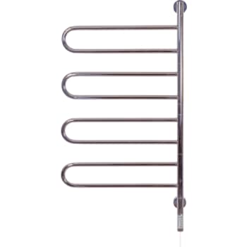 [330948154] Curvo håndklædetørrer 1025x545mm 4 arme pol. rf 70watt