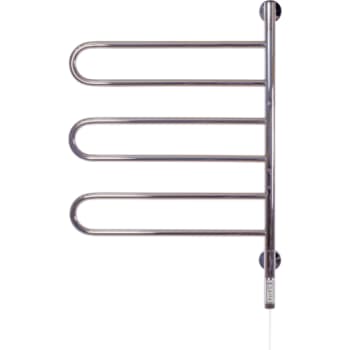 [330948054] Curvo håndklædetørrer 825x545mm 3 arme pol. rf 49watt