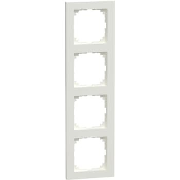 [3317001618] Merten ramme M-Pure 4 modul Hvid