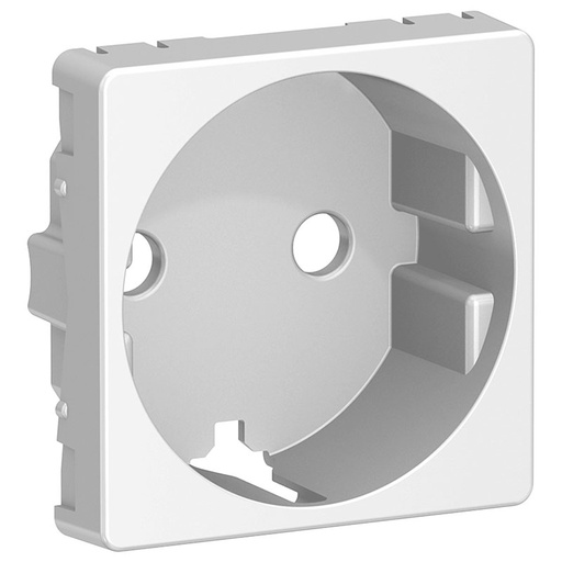 [1017060469] LK Fuga afdækning til 1m stikkontakt med sidejord - lysegrå