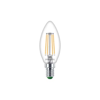 [2057820403] Philips MASTER Ultra Efficient LED Kerte 485lm 2,3W (40W) E14 827 B35 Klar
