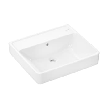 [622513610] HANSGROHE Xanuia Q håndvask 550x480mm u/hh t/væg porcelæn SmartC