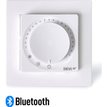 [7224215098] Termostat DEVIreg Basic polar Hvid Følertype Gulv 16 A