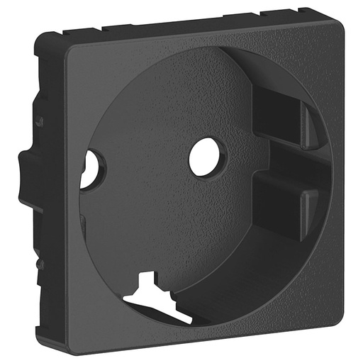 [1017060472] LK Fuga afdækning til 1m stikkontakt med sidejord - koksgrå