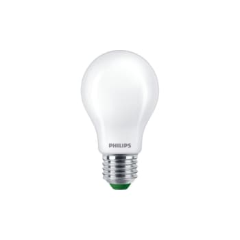 [2057820393] Philips MASTER Ultra Efficient LED Standard 840lm 4W (60W) E27 827 A60 Mat Glas Dæmpbar