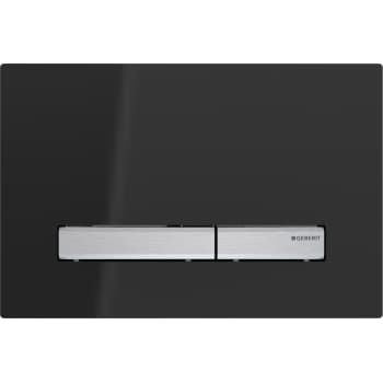 [617093811] Geberit Sigma 50 betjeningsplade i sort/krom