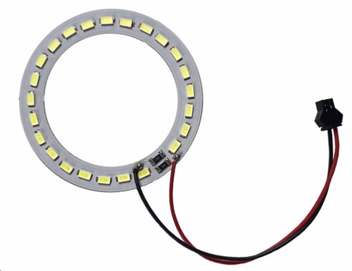 [H14318] LED ring - 5Vdc 12W, Ø78/58mm (JST SM stik)