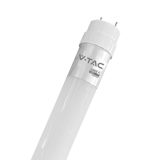 [33224-20108] 120 cm VT-121 rør 18W T8 - nano plast, Cree chip, 3000K, 6 års garanti