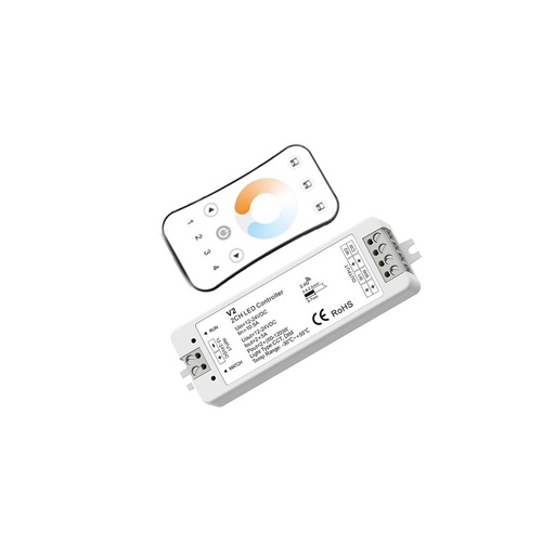 [4652-0] LEDlife rWave CCT controller med fjernbetjening - 12V/24V (96W/192W)