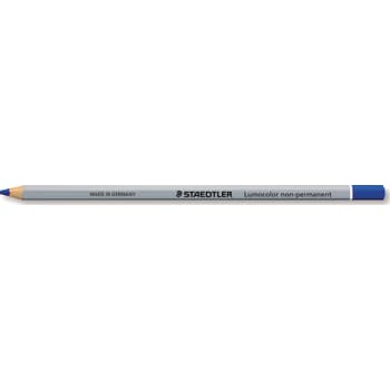 [881030250] Staedtler fedtblyant, permanent, blå, 12 stk.