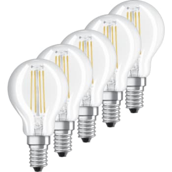 [5657036655] LED BASE KRONE 4W/827 (40W) FIL E14 5P