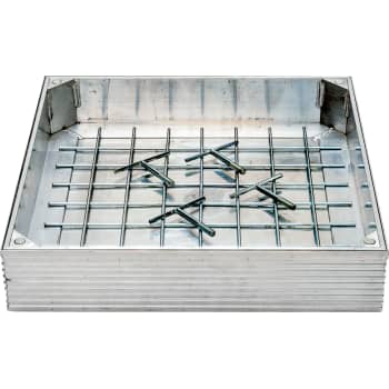 [222052077] Duco 700 x 700 x 100 mm DC-100P karm/dæksel, aluminium, 5 t
