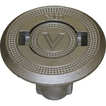 [957037925] Esco 210 mm ventilbetäckning, rund, S-1830, svart, V-märkt