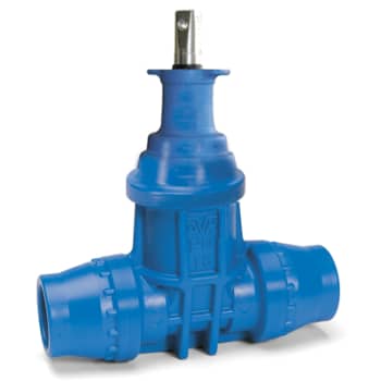 [954302056] AVK 32 mm servisventil instick, T-toppanslutning, POM, PN16