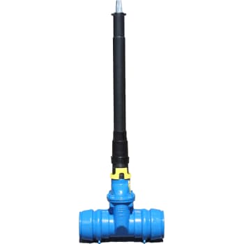 [954262011] Esco teleskopgarnityr 1320-2320 mm, 65-400 ventil, galvaniserad