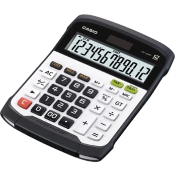 [880089801] CASIO lommeregner WD-320MT, med vaskbart tastatur