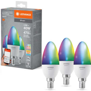 [5657051054] SMART+ KERTE 4,9W/RGBTW E14 WIFI 3P