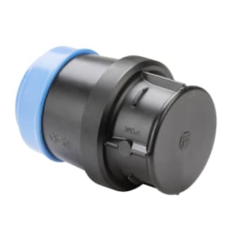 [072658032] Hawle 32 mm slutmuffe, POM, PN16