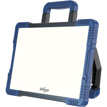 [881513453] Blue Electric arbejdslampe 100 W/10.000 lumen, 2 x 18 V