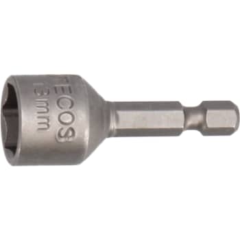 [881403644] Tecos magnettop, udvendig 6-kant 1/4", 13,0 x 45 mm