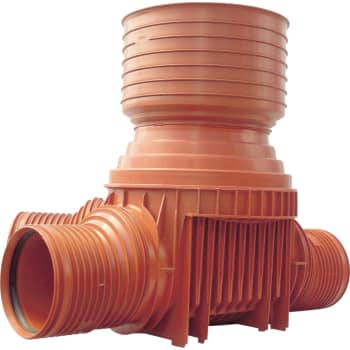 [192024110] Uponor 110 x 425 mm TP4-brønd, glat, højre tilløb