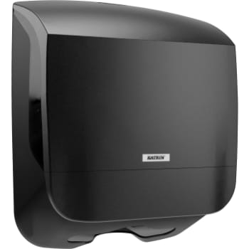 [881890746] Katrin dispenser 88966 til håndklædeark S, plast, sort