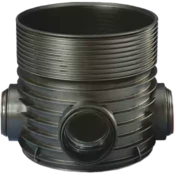 [191935532] Wavin Tegra 315 x 600 mm TP3/4-brønd, glat, 1 x 90 gr. tilløb