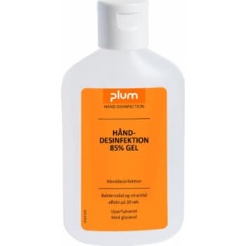 [881890037] Plum hånddesinfektion 85% ethanol, gel med vippelåg, 120 ml
