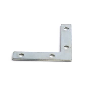 [894300143] Hjørnejern 63 x 63 mm, fzb, 2 stk.