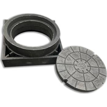 [225589315] Lauridsen 315 mm karm/dæksel, vendbar, genbrugsplast, 1,5 t